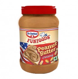 Dr. Oetker Fun foods Peanut Butter Creamy  Plastic Jar  2.5 kilogram
